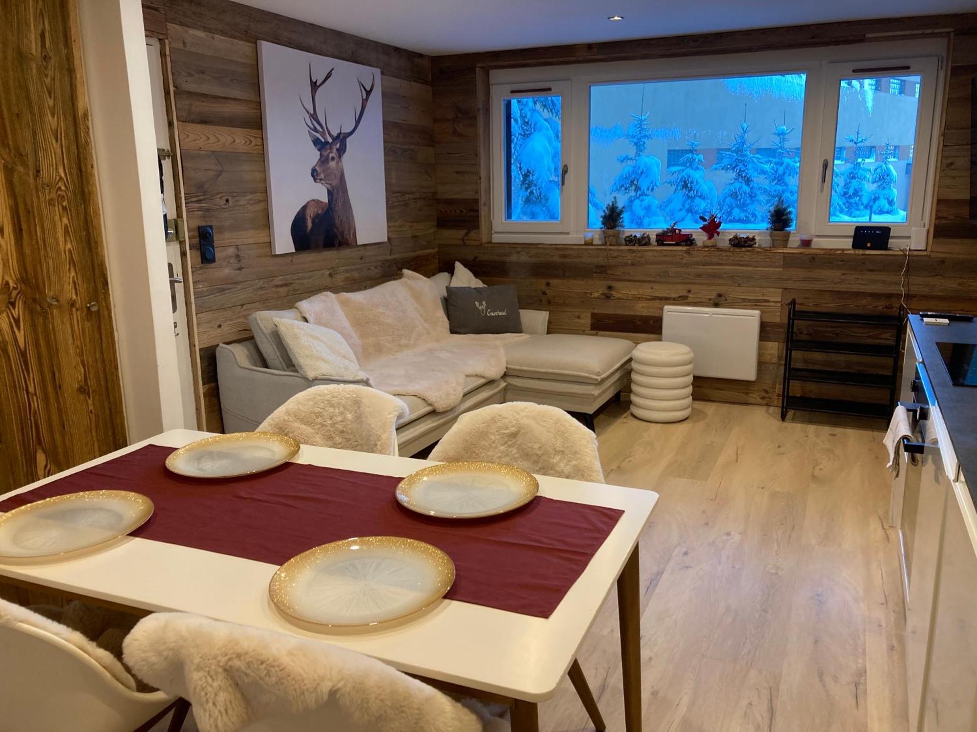 1650 Moriond - 2 Double Bedroom Near Snow Front Courchevel Kültér fotó